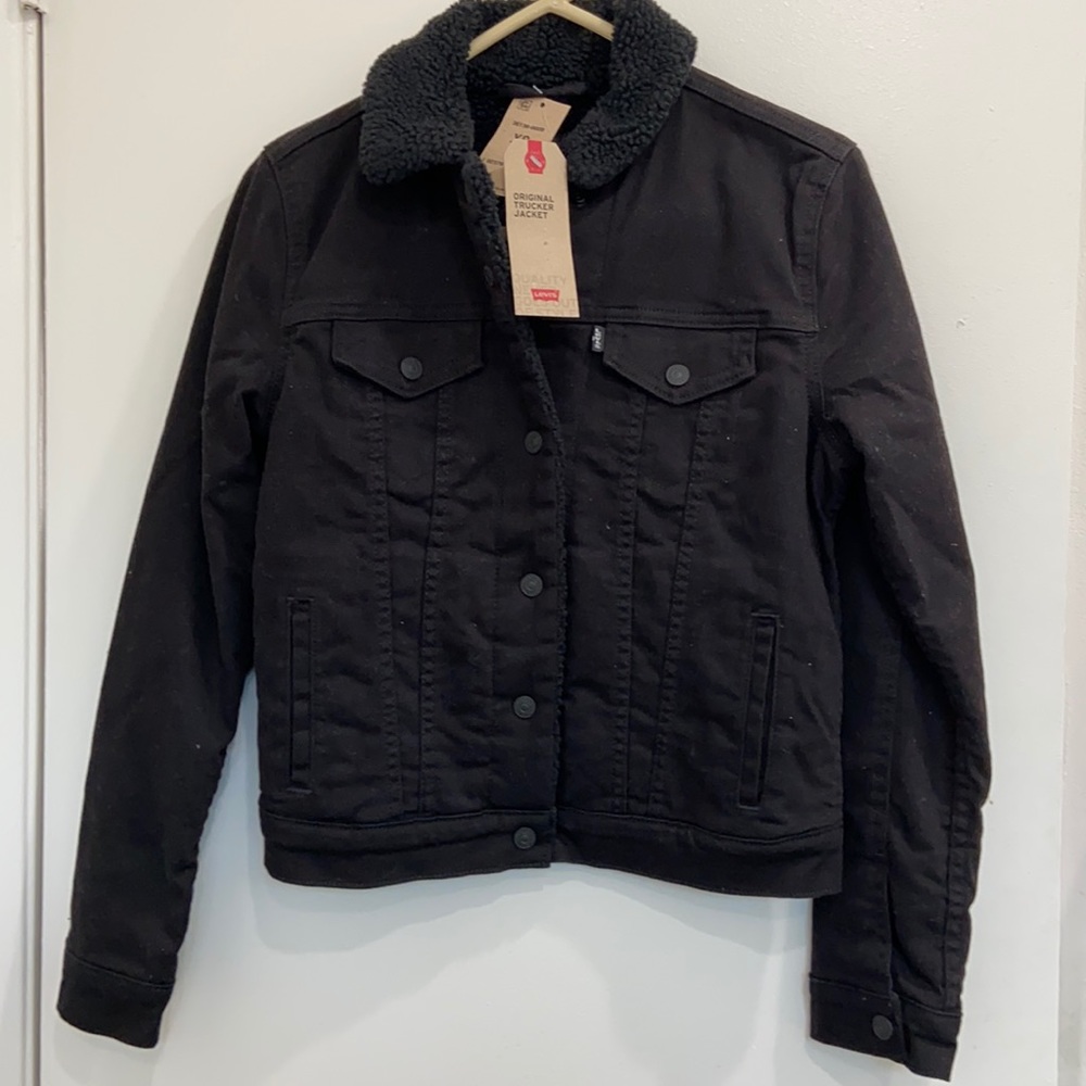 Black Levi’s Original Trucker Jacket
